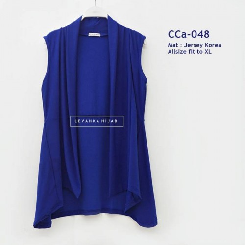 CCa-048 Cardigan Tanpa Lengan